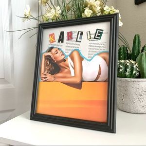 Editorial Collage Wall Art Karlie Kloss Vogue Style Fashion Aesthetic